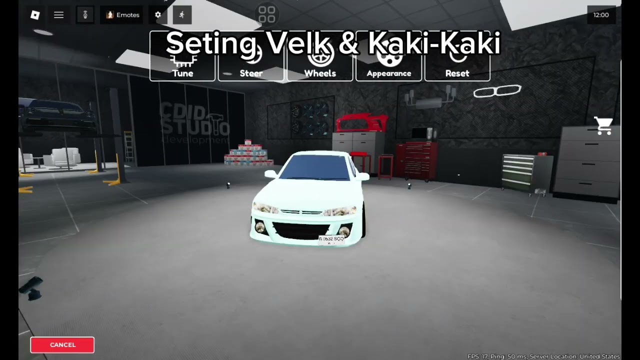Modif Mobil Gacha tuningan Tercepat |Roblox CDID|