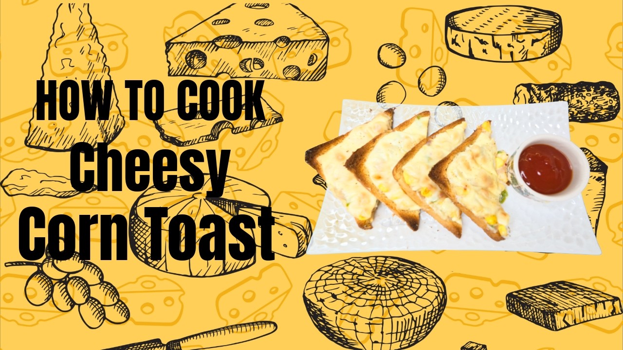 How to Make Cheesy Corn Toast | Easy Breakfast Recipe | Neeruvaishalirecipebox