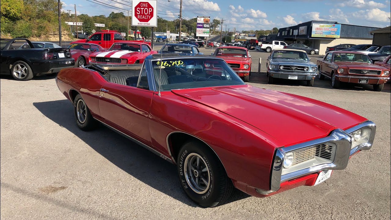 Test Drive 1968 Pontiac LeMans Convertible SOLD $16,900 Maple Motors #832