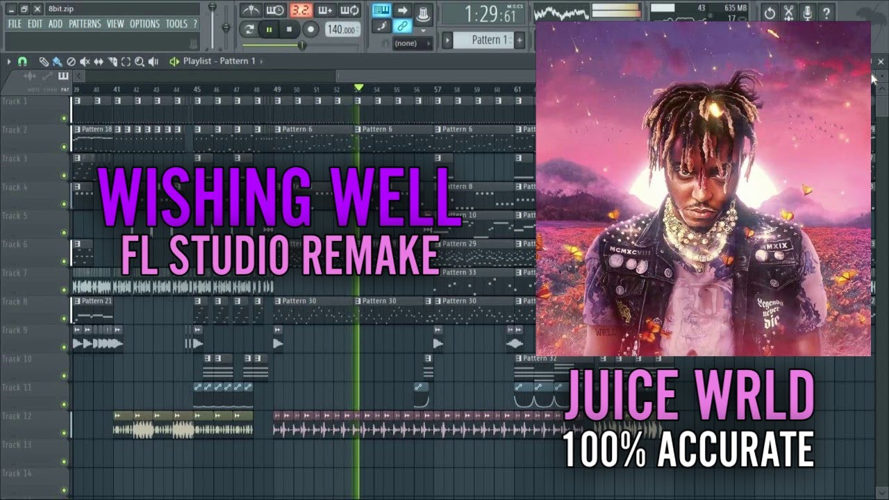 Wishing Well ~ Juice WRLD (FL Studio Remake) *100% Accurate*