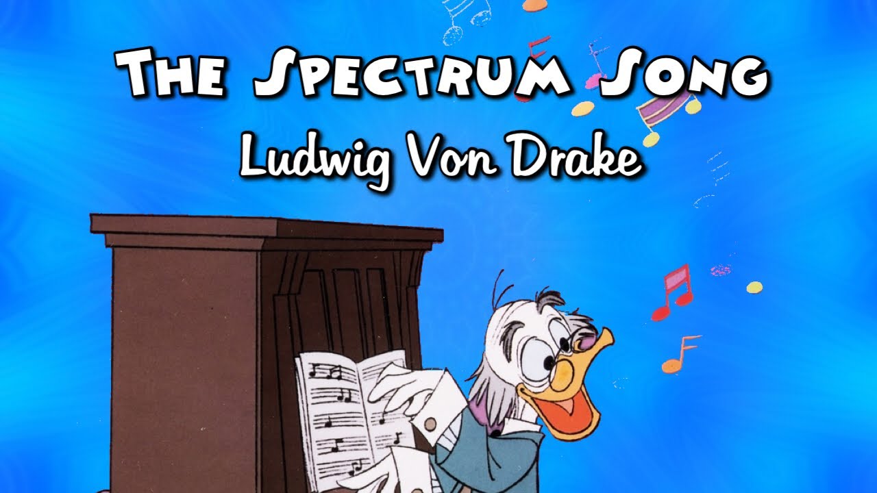 Ludwig Von Drake - The Spectrum Song (Walt Disney&rsquo;s Wonderful World of Color)