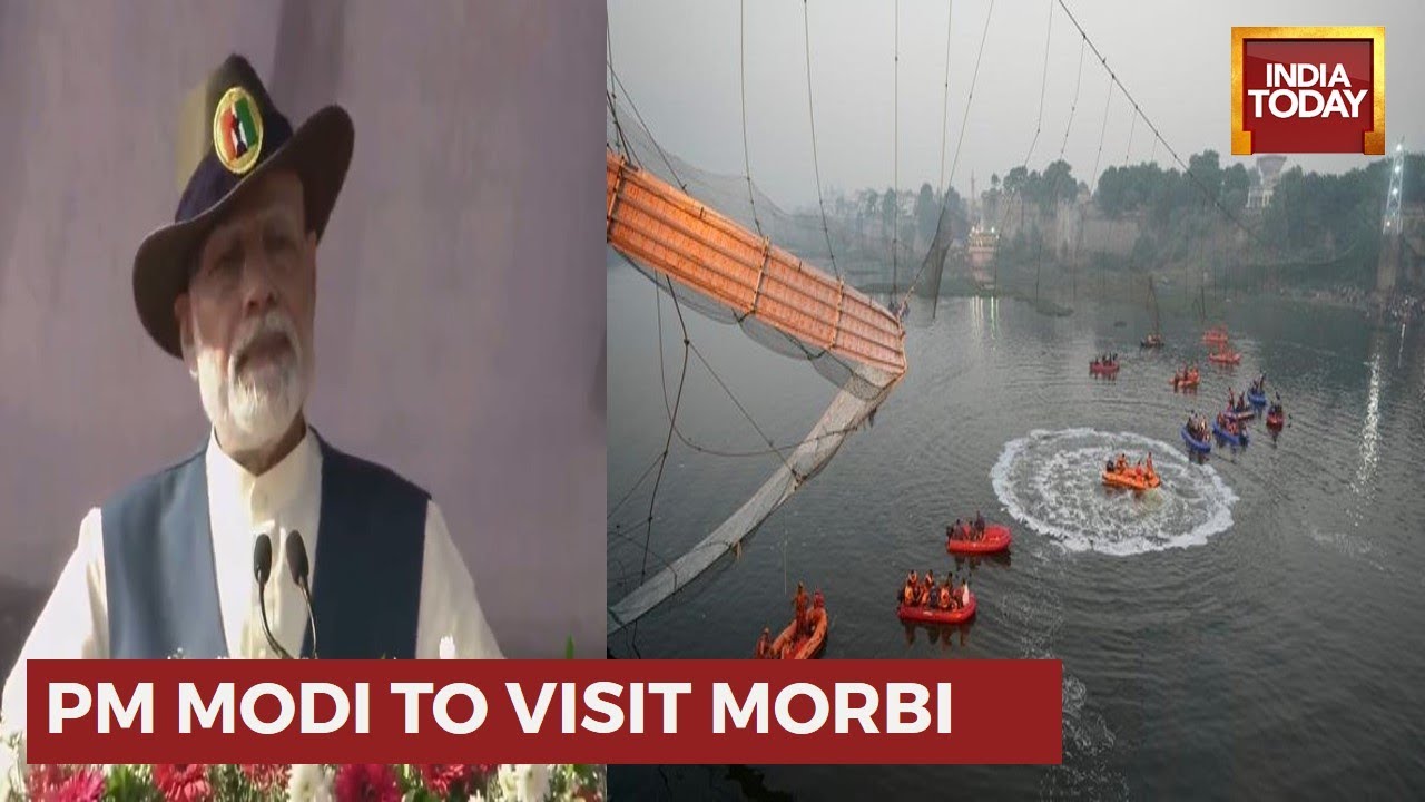 PM Modi To Visit Morbi Bridge Collapse Site As Targedy Kills 133 | Gujarat News