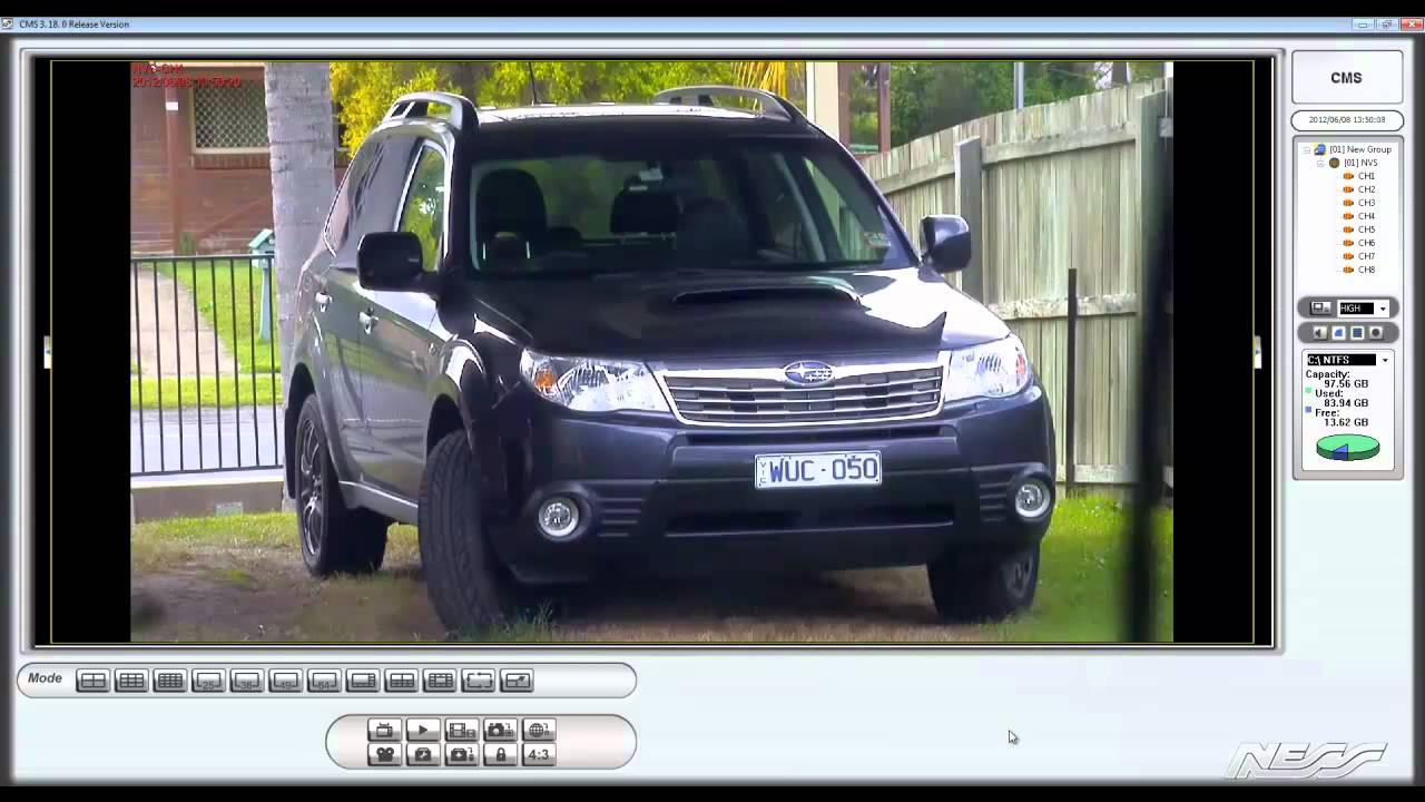 Ness AutoIP NVS Playback and archive from CMS