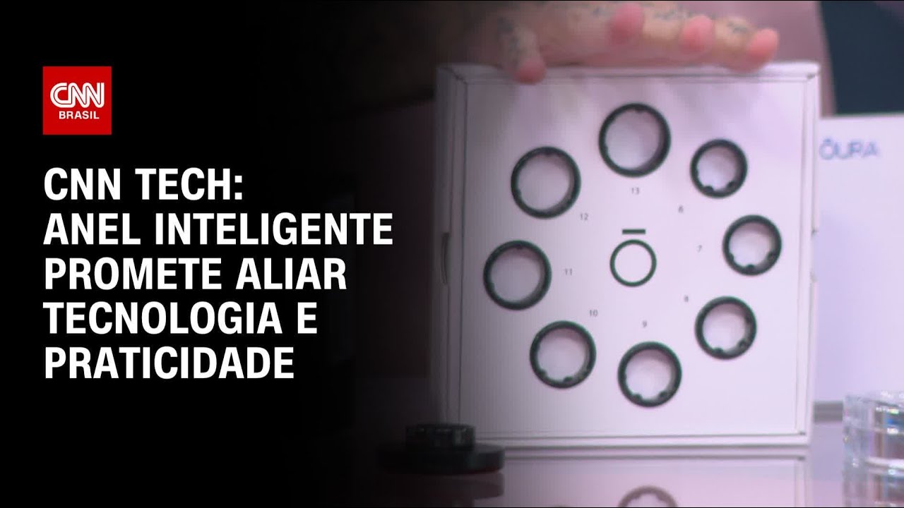 Anel inteligente: Conheça o acessório tecnológico que monitora a saúde | LIVE CNN