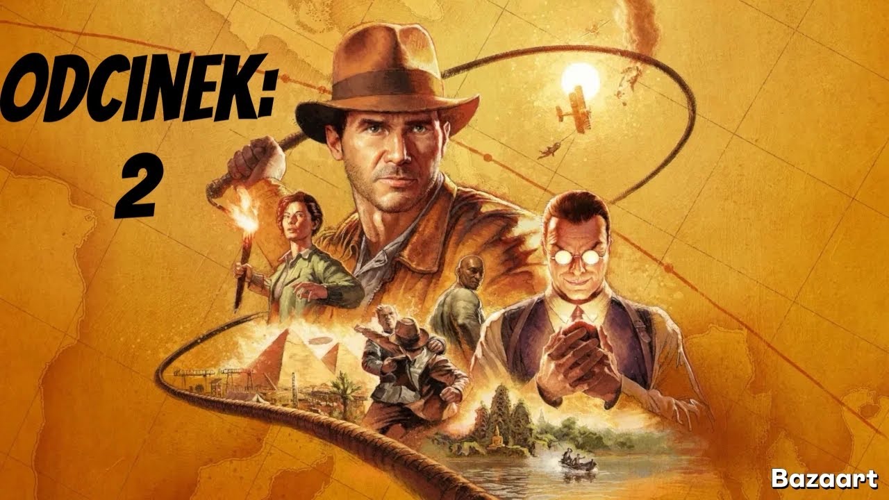 INDIANA JONES I WIELKI KRĄG ODC:2 ( jestem teraz księdzem 🤣) 
