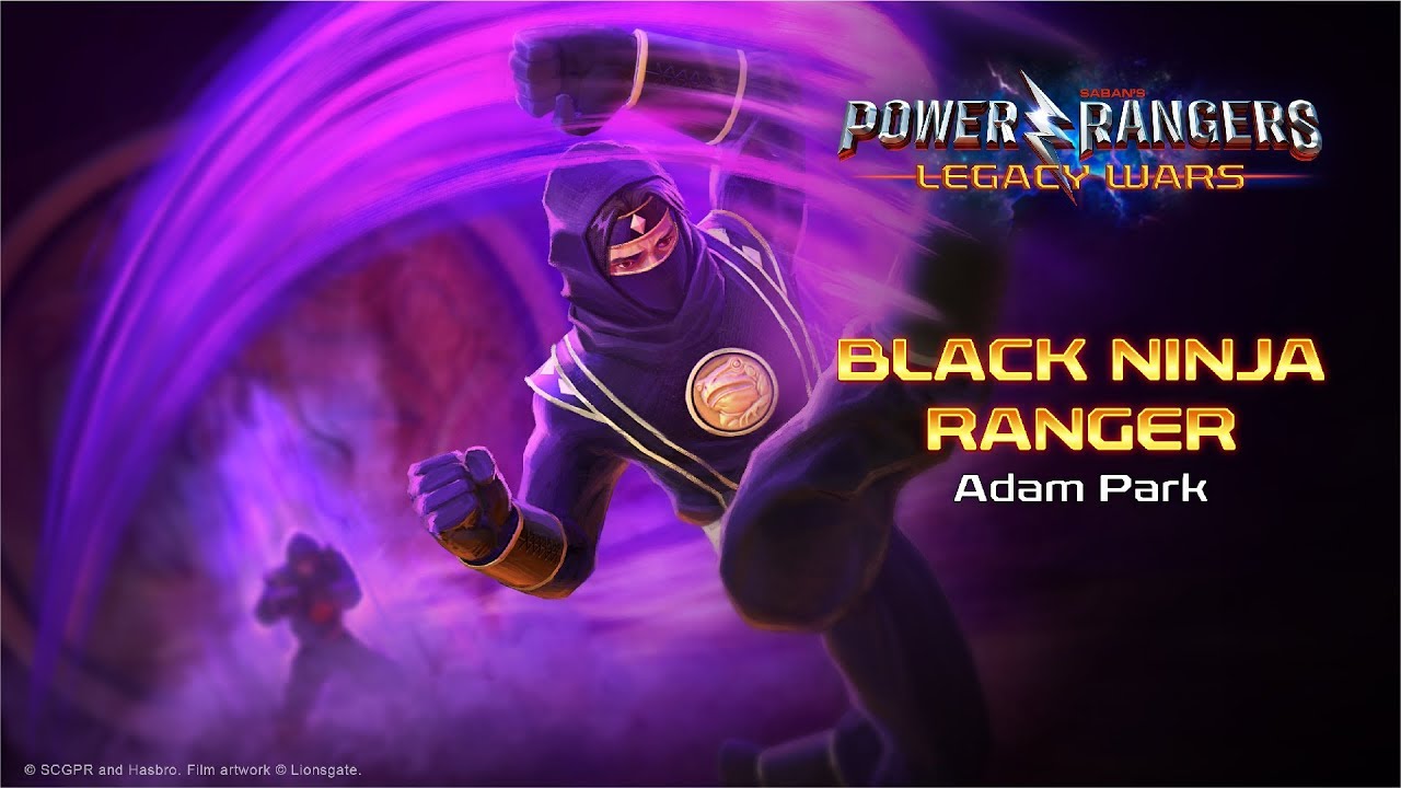 Black Ninja Ranger - Adam Park (MMPR) | Official Moveset | Power Rangers: Legacy Wars