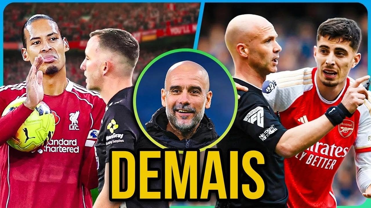 8 vezes que os árbitros 'deram uma força' pro Manchester City na Premier League