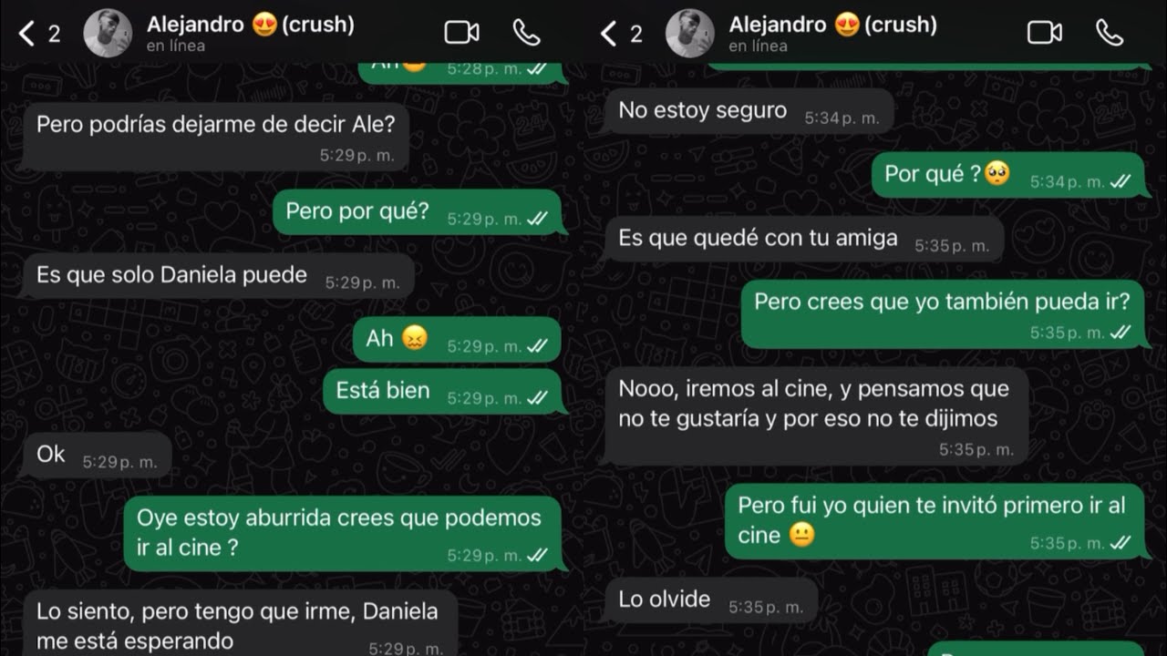 Chats con el chico que me gusta 😍parte 2 | Historias de amor