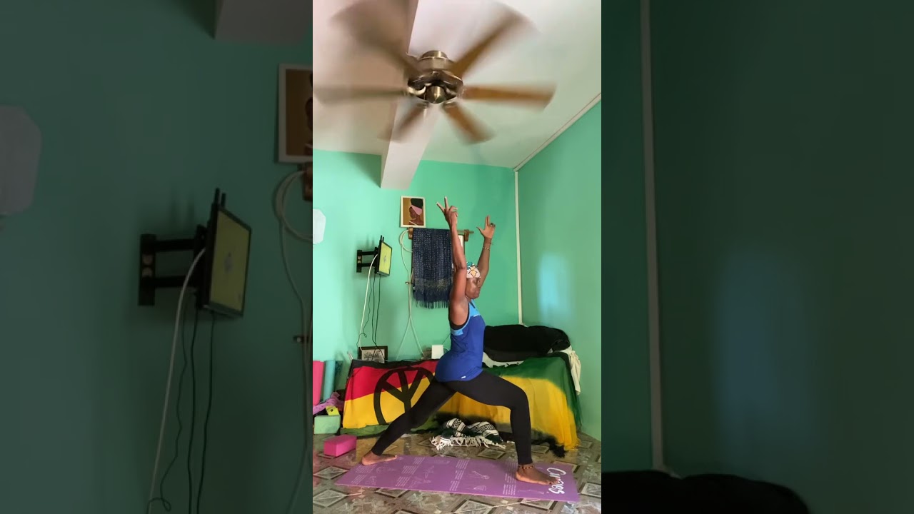 Liberian, Nigerian girl yoga flow!!🇯🇲🇳🇬🇱🇷(African)