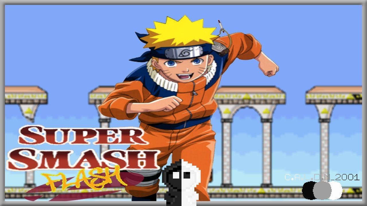 SUPER SMASH FLASH: Naruto (Classic & Adventure Mode)