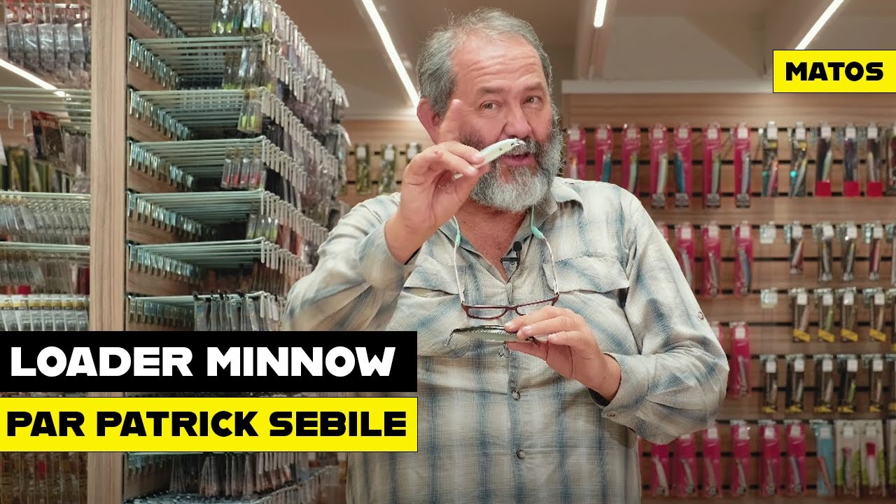 Un brevet a été déposé 💡pour la bavette de ce leurre créé par Patrick Sébile