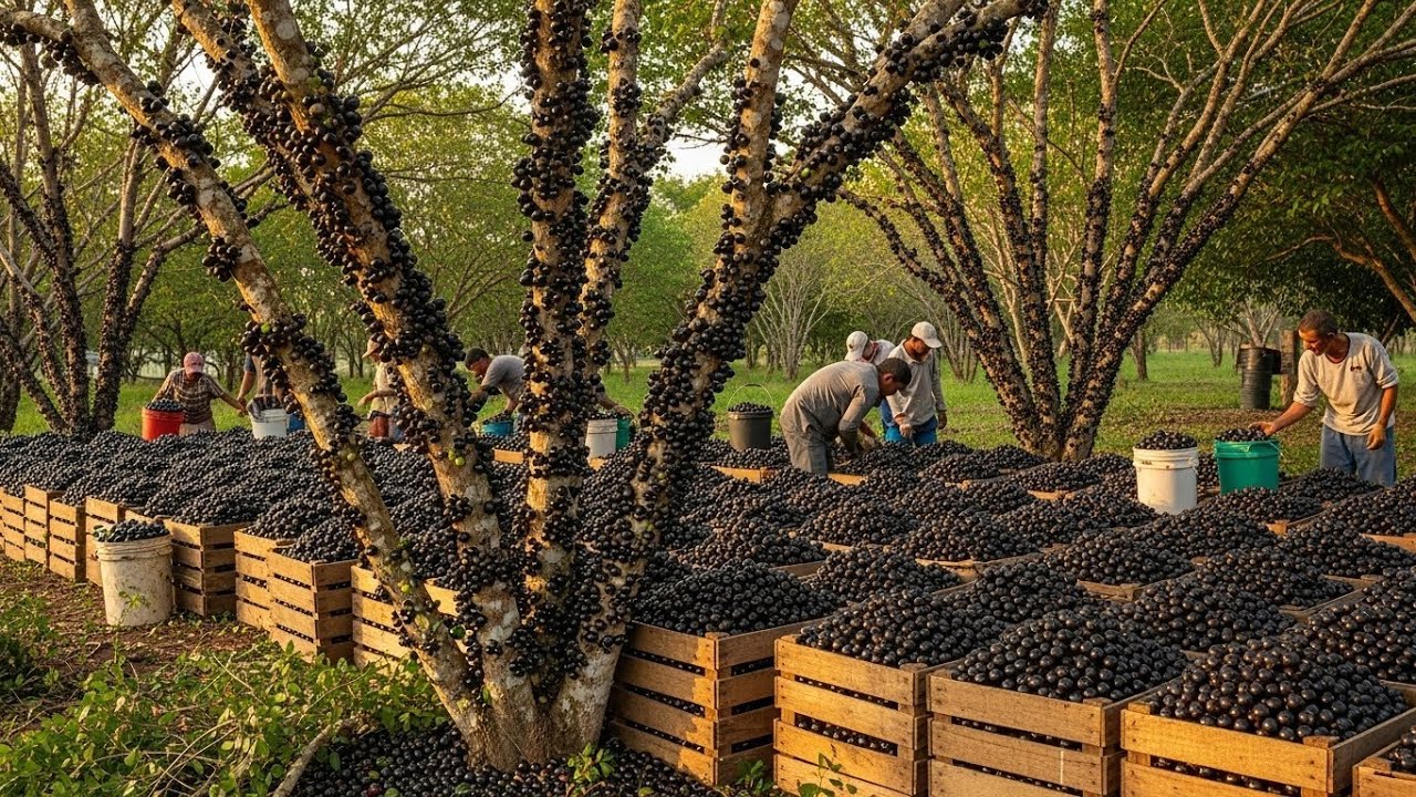A MAIOR FLORESTA DE JABUTICABA DO PLANETA – ELA EXISTE AQUI NO BRASIL!