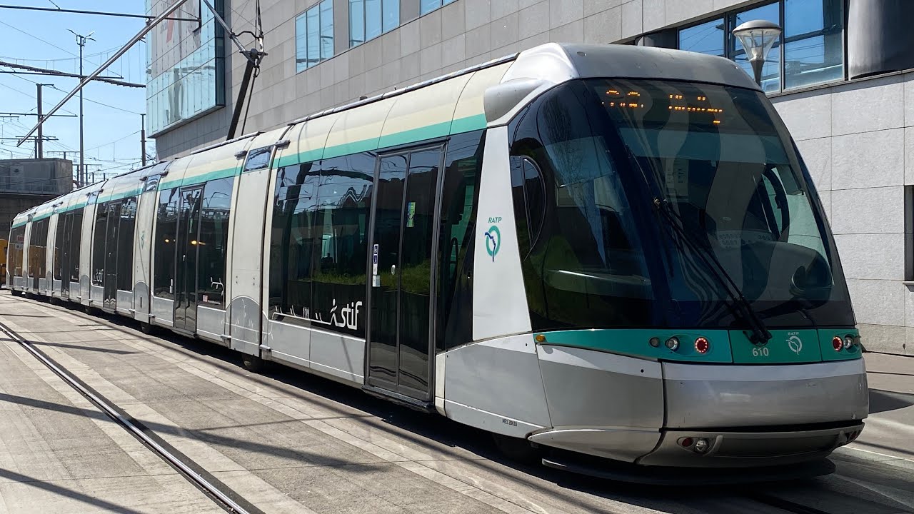 TRANSLOHR STE6 THR2 - T6 - Réseau RATP (Île-De-France) - CHÂTILLON MONTROUGE à VIROFLAY Rive Droite