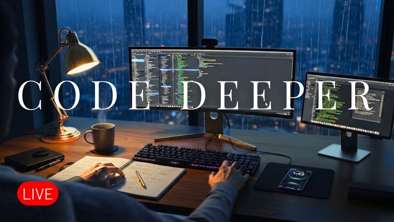 24/7 Deep Work Room - Live Trading Desk & Focus Music