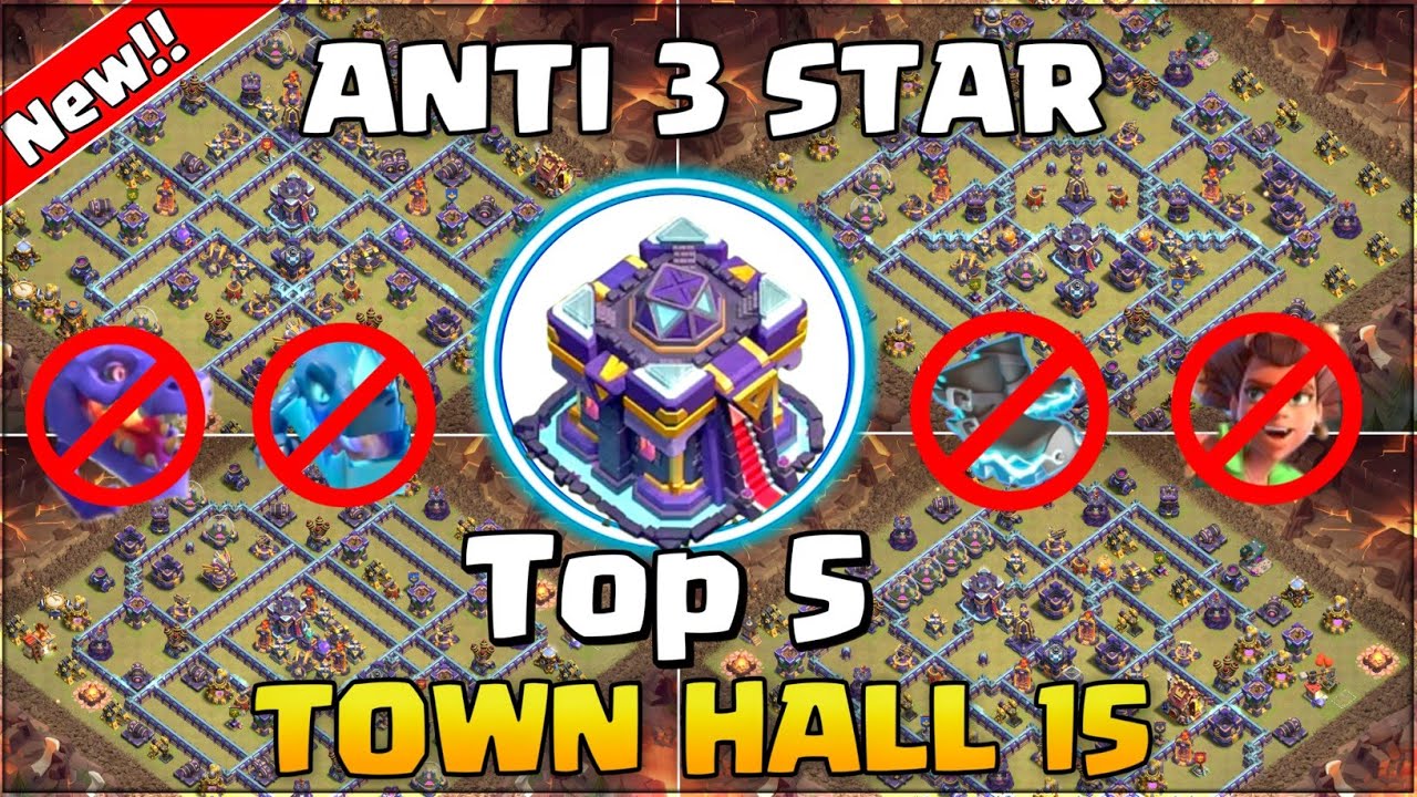 TOP 5! NEW Best Town Hall 15 (TH15) War Base Layout + Link 2026 | Th15 Cwl Base | Clash of Clans