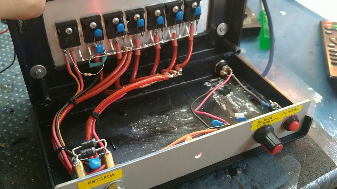 COMO FAZER UMA CARGA ELETRÔNICA - COMO MONTAR UMA CARGA ELETRONICA
