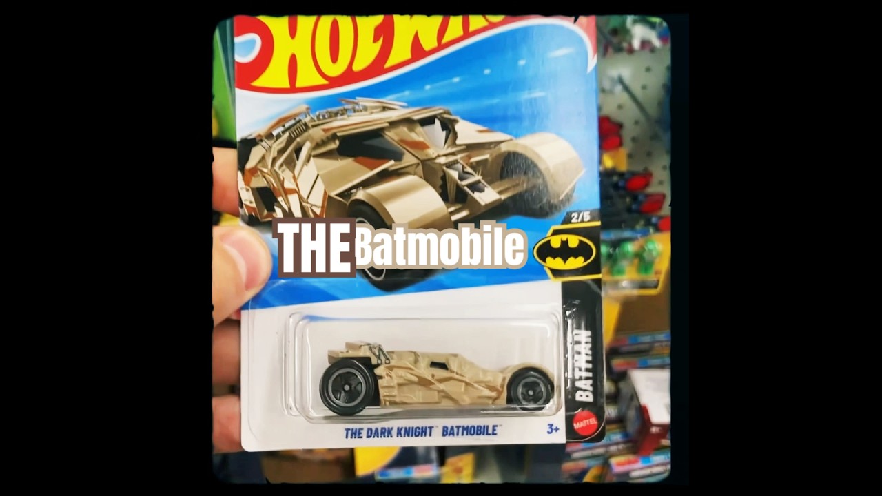 Hot Wheels 2026 — Корпус «C» | Бэтмобиль Тёмного рыцаря — бежевый | 51/250