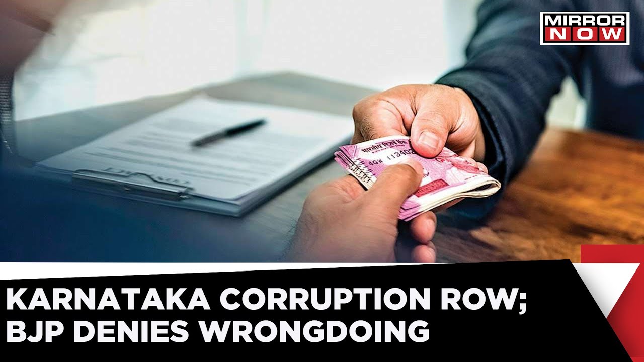 Corruption Row In Karnataka; Hefty Commission Charges By Ministers & MLAs | Latest News | Mirror Now