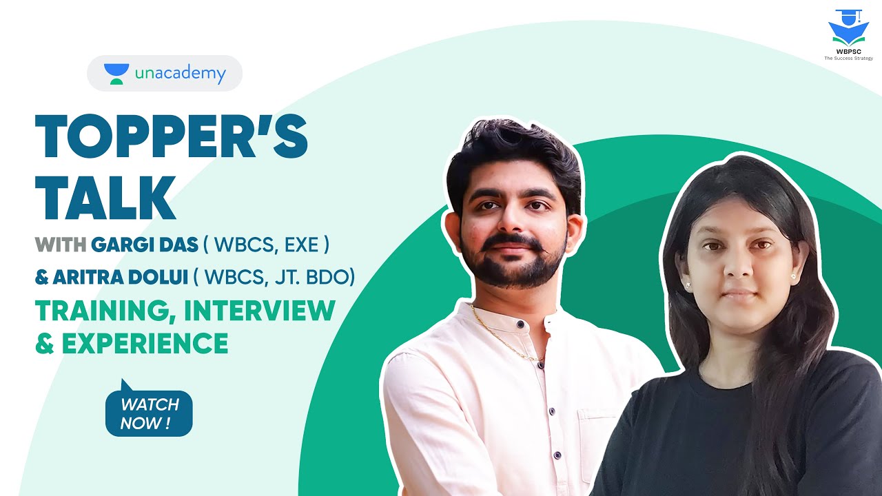 Life as a Joint BDO | WBCS Toppers Talk | Aritra Dalui | Gargi Das | WBCS Exe