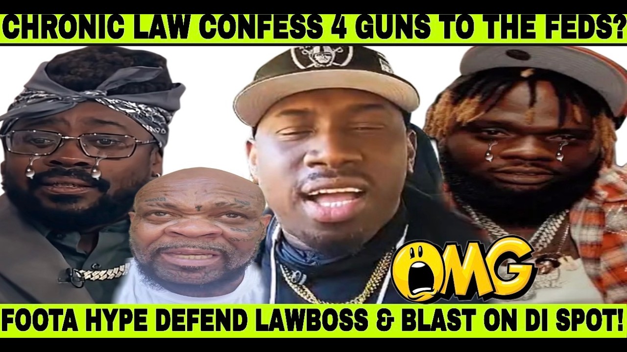 LOOK! FOOTA HYPE CLAPBACK AT ON DI SPOT NEWS MEDIA FOR CHRONIC LAW ON STOLEN GUN FACE 10 YEAR PRISON