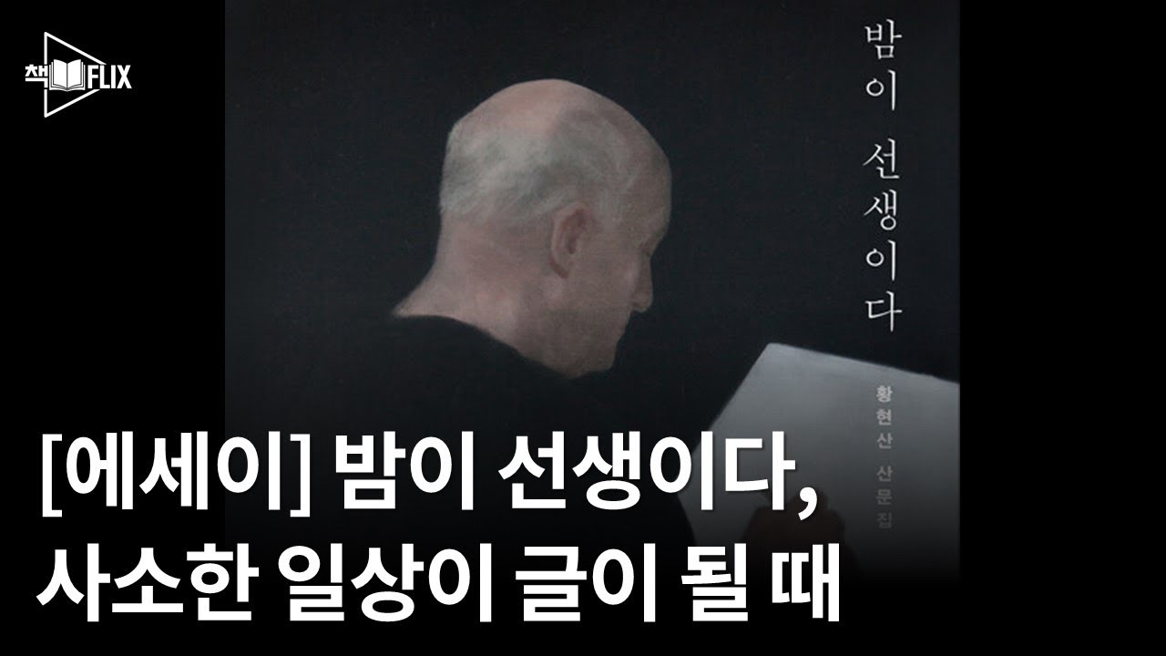 [에세이] 밤이 선생이다 