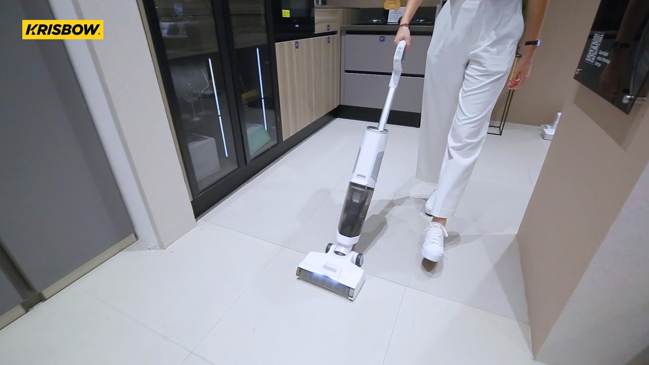 KRISBOW CORDLESS FLOOR VACUUM WASHER  FRFCB250W