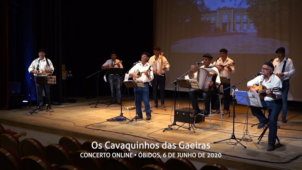 Cavaquinhos das Gaeiras ao vivo a partir Casa da Música, Óbidos