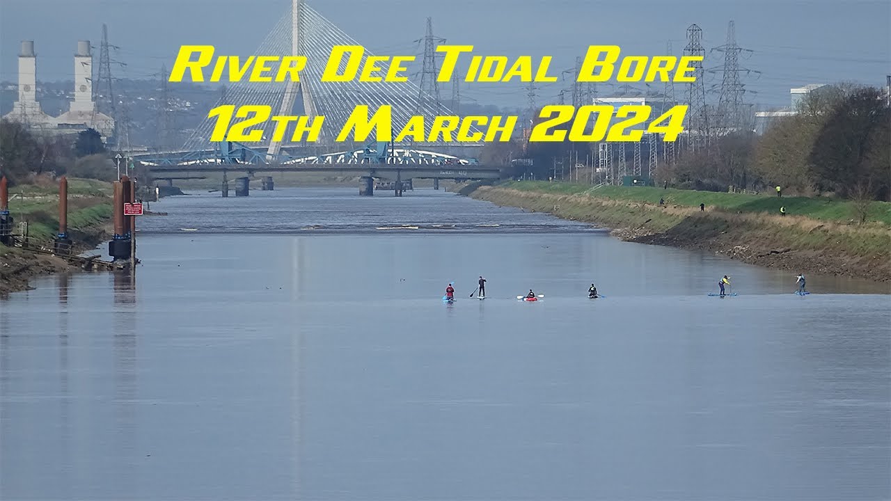 River Dee Tidal Bore 12th March 2024