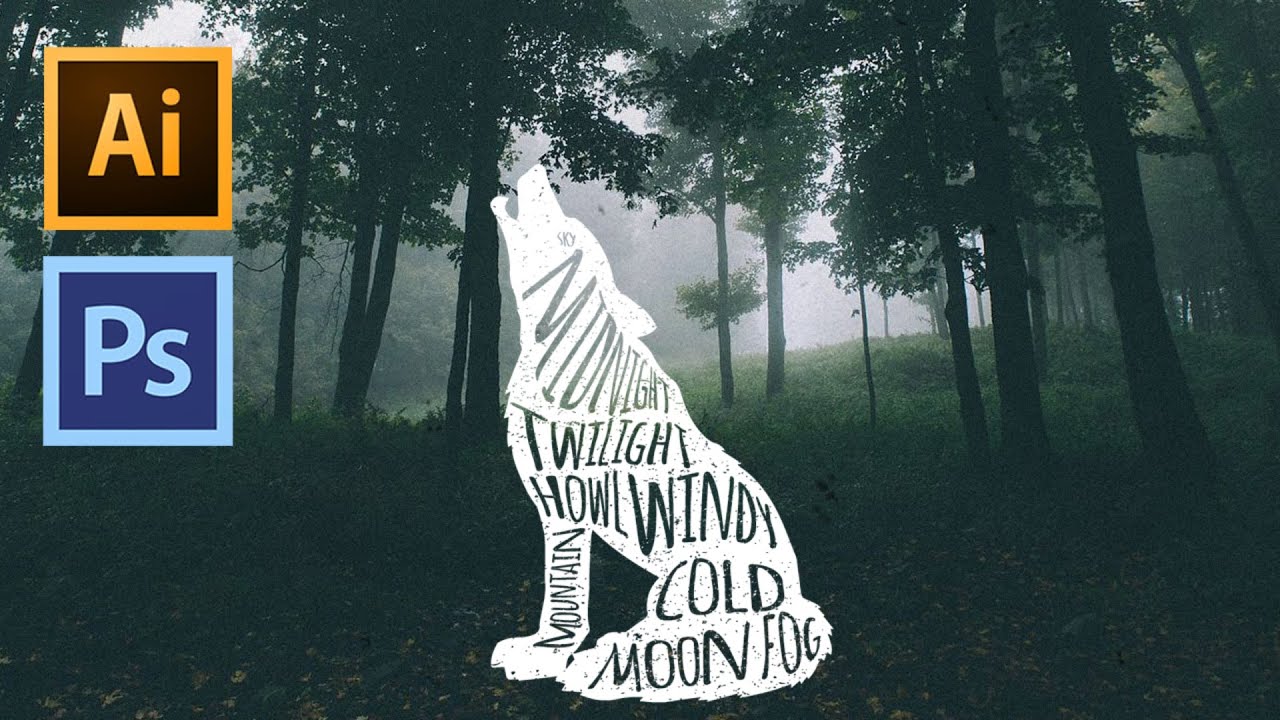 How To Create Typography Illustrations - Advanced Tutorial CC