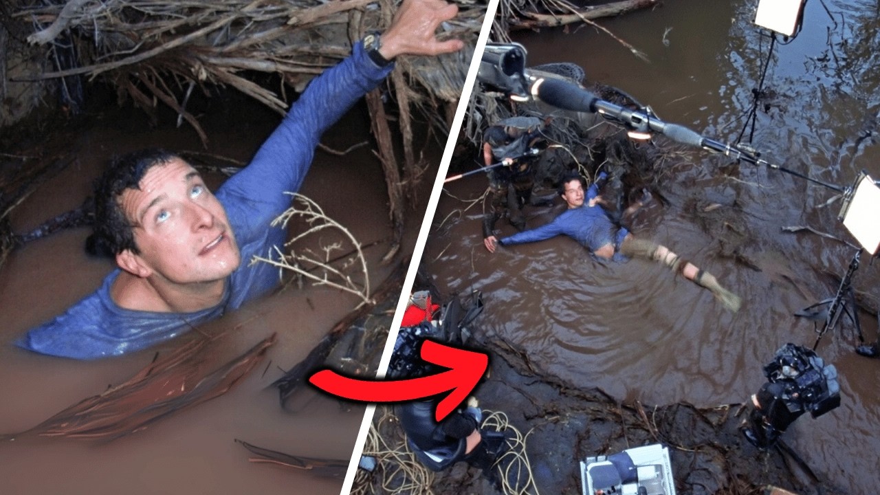 This Is Fake! Look Closer At This Man Vs Wild Scene
