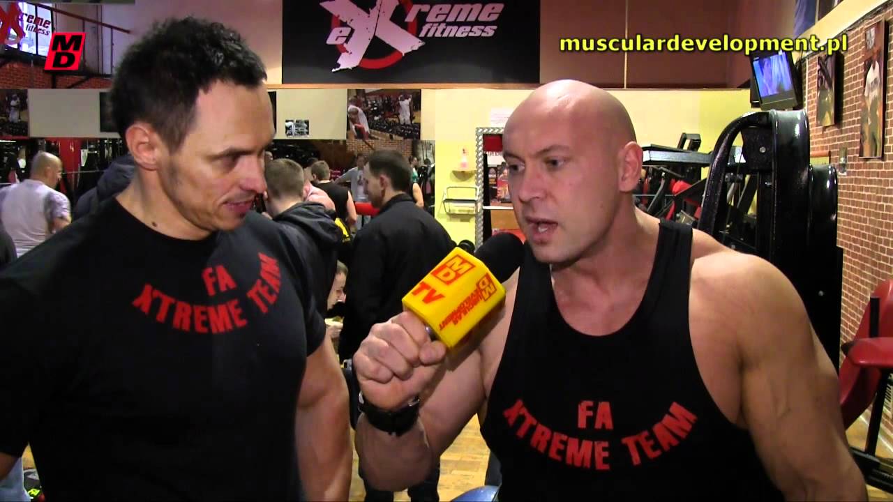 FA Xtreme Team w Krakowie w siłowni Extreme Fitness - Tomasz Maciejowski