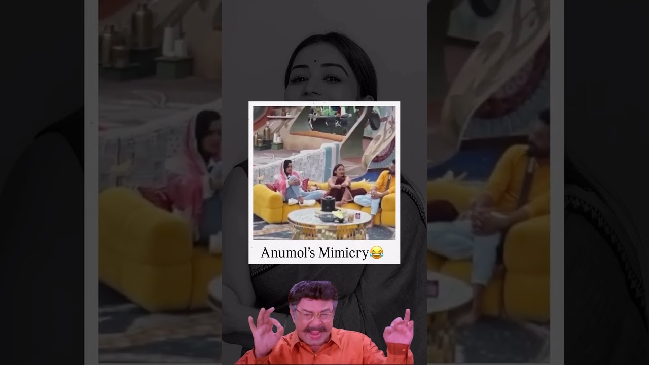 #biggboss #anumol😂