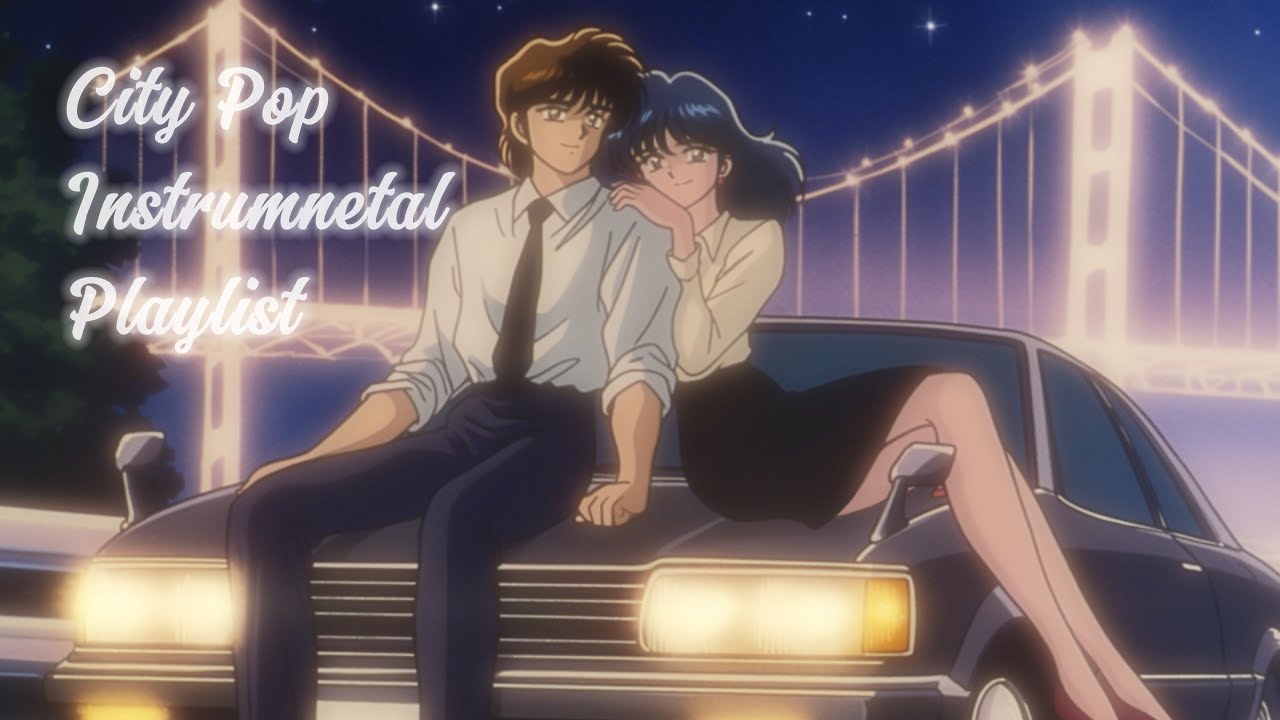 Chill City Pop Instrumental Playlist | Romantic Vibes of 80s Japan