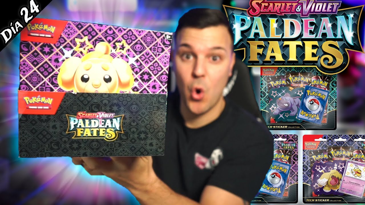 NUEVOS Sticker Paldean Fates y Llavero CHARIZARD 1st Edition SHADOWLESS | Reto Dia 24