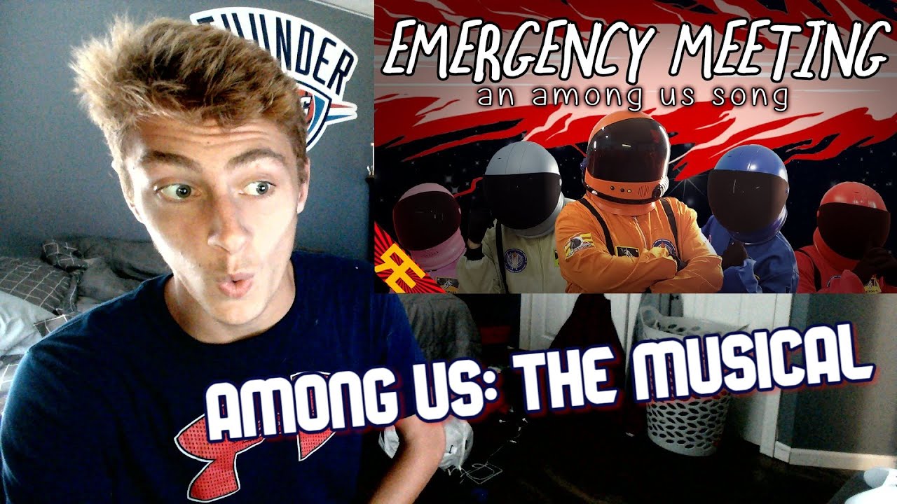 ALL THE CREWMATES DIED! EMERGENCY MEETING: Among Us Song by Random Encounters | REACTION