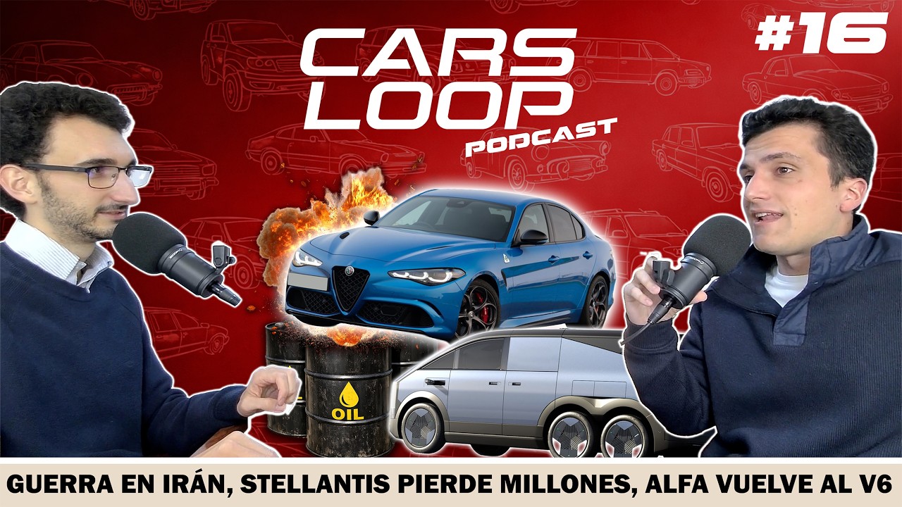 ¿Subirá la gasolina?, Stellantis pierde 22.500M y Alfa revive el V6 puro - Carsloop Podcast #16
