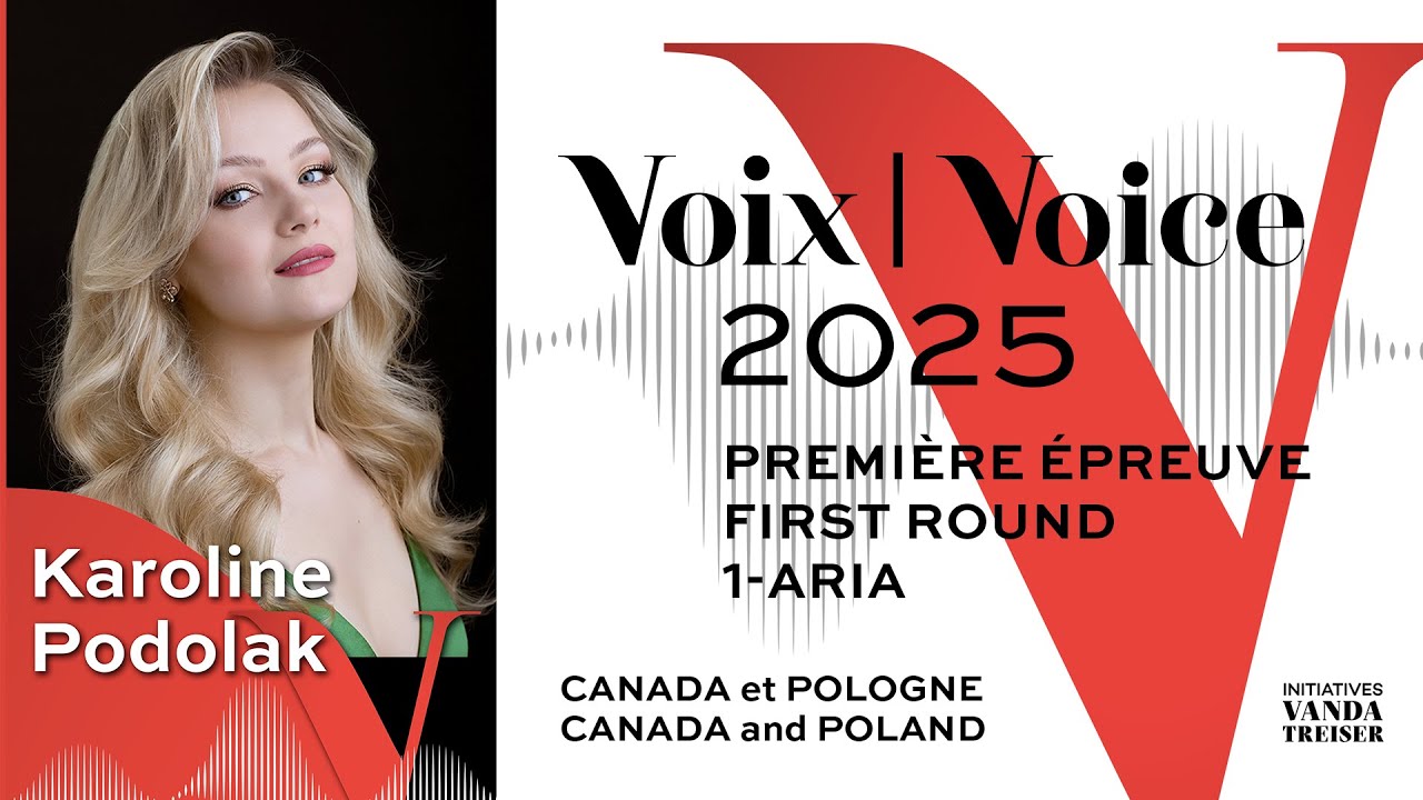 CMIM 2025 Voix | Voice - Karoline Podolak : Thomas, Hamburger, Strauss II