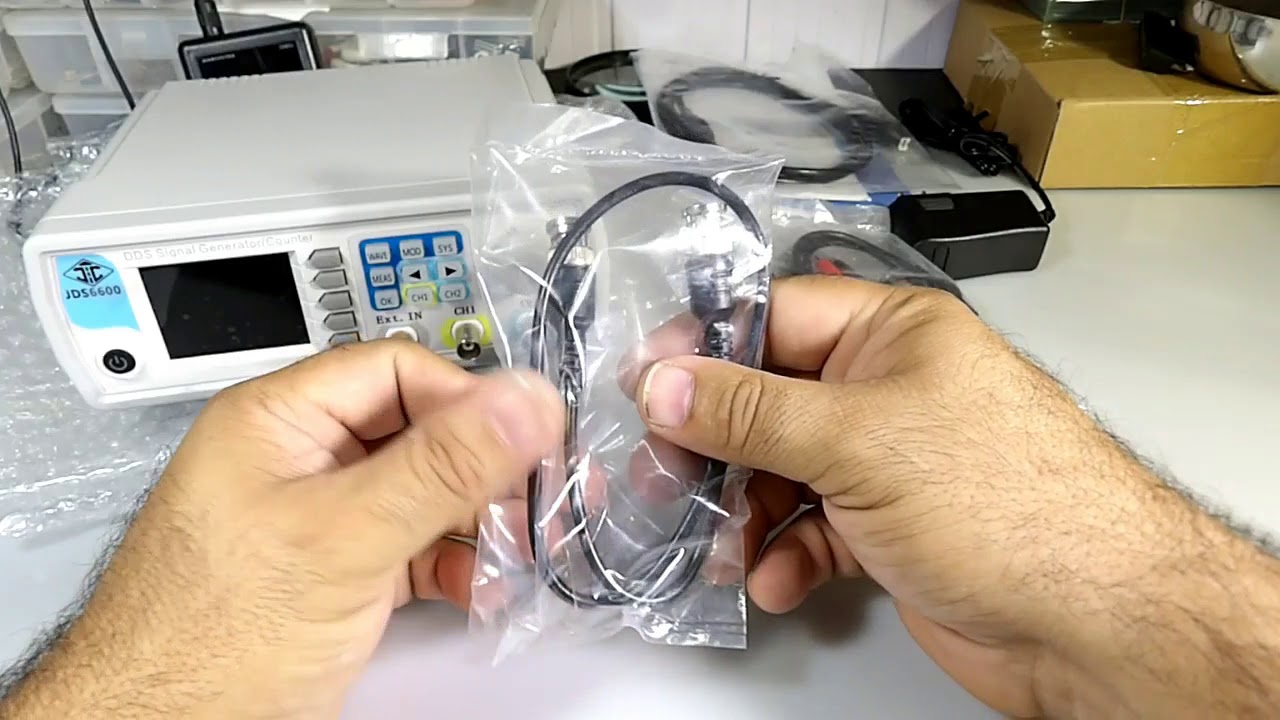 Gerador de Sinais JDS6600 - Mais uma Ferramenta TOP pra Bancada!