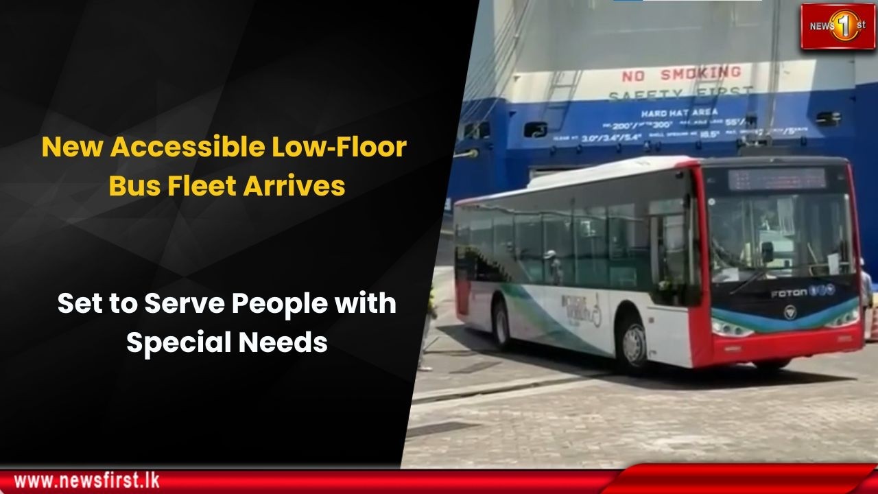New Accessible Low‑Floor Bus Fleet Arrives: Set to Serve People with Special Needs
