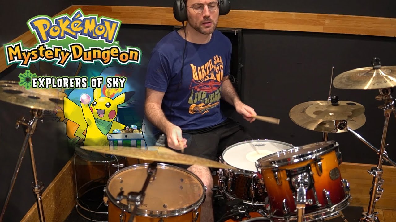 Pokémon Mystery Dungeon: Explorers of Sky - Sky Peak Cave (Drum Cover)