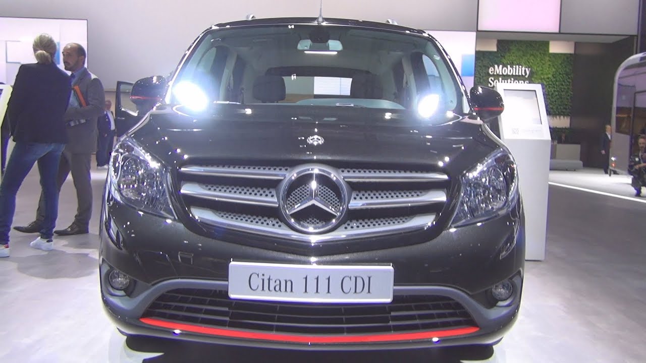 Mercedes-Benz Citan 111 CDI Tourer Edition Combi Van (2019) Exterior and Interior