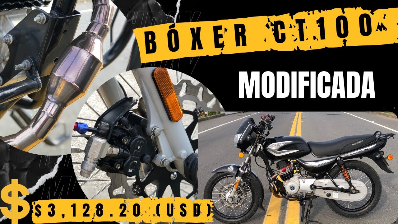 Boxer CT 100 Totalmente Modificada. $3.128.20 (USD)