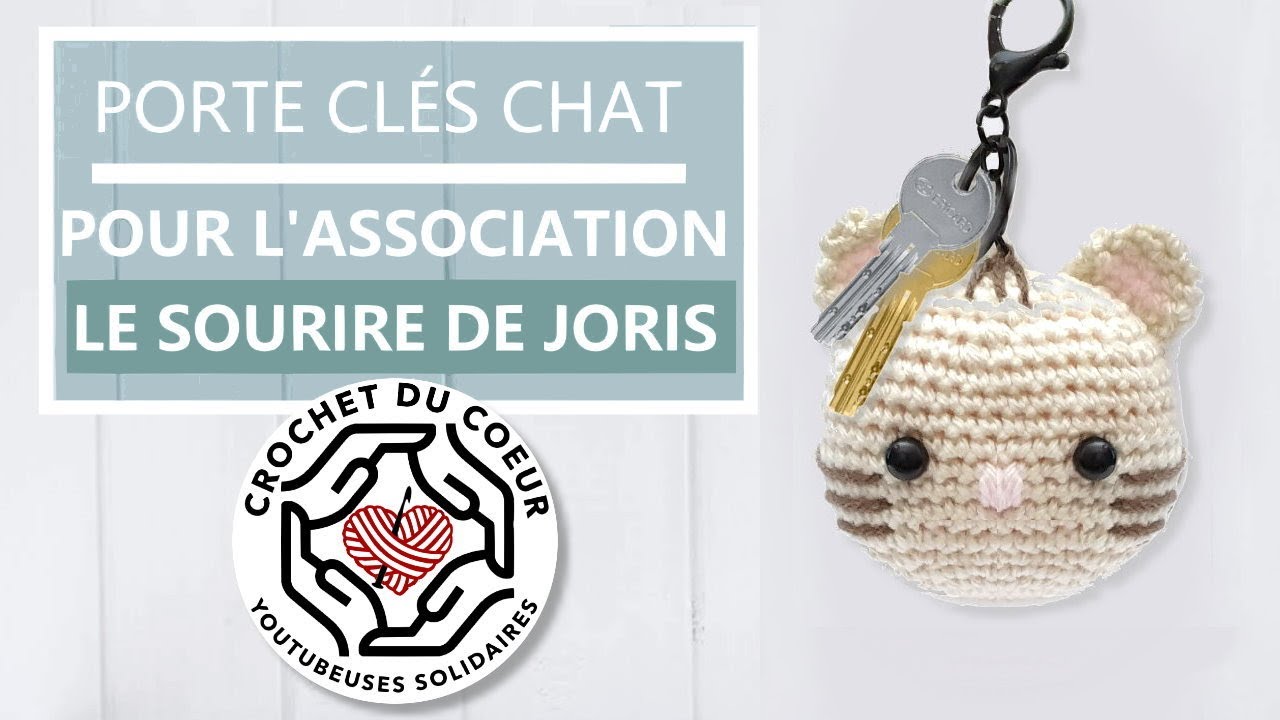 Comment faire un Porte clés chat pour l'association 