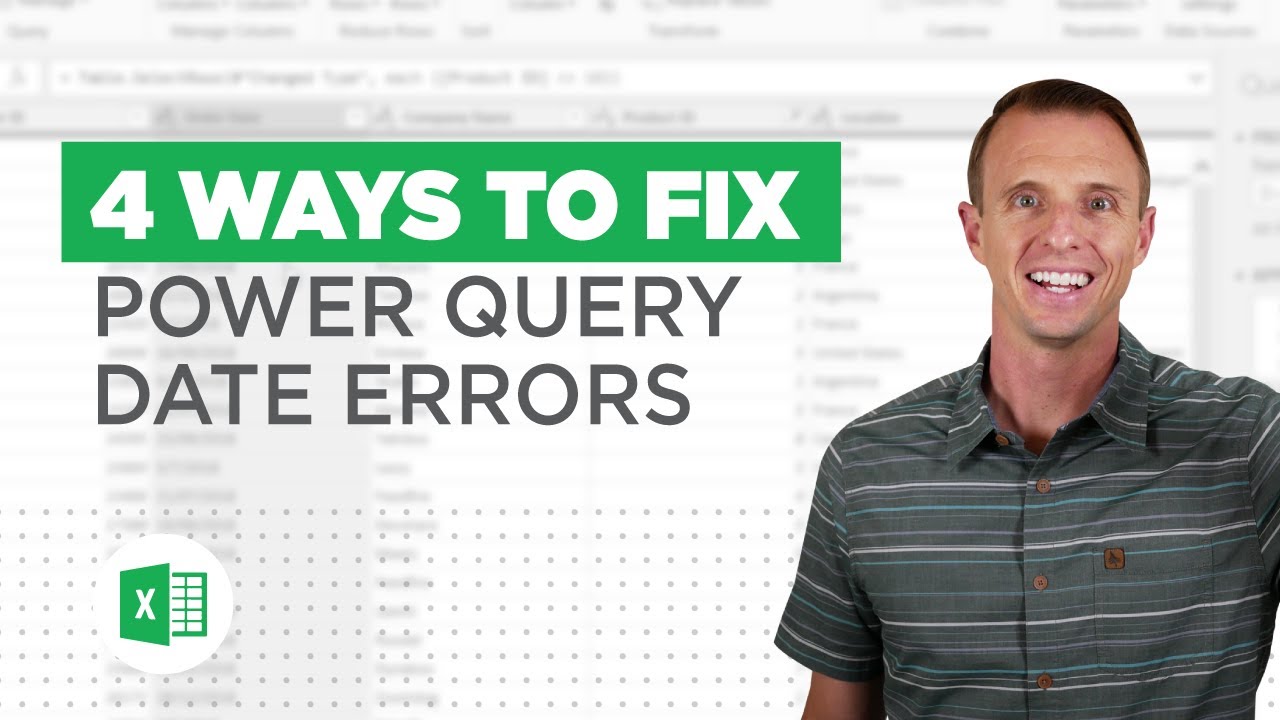 4 Ways To Fix Your Power Query Date Errors Locale