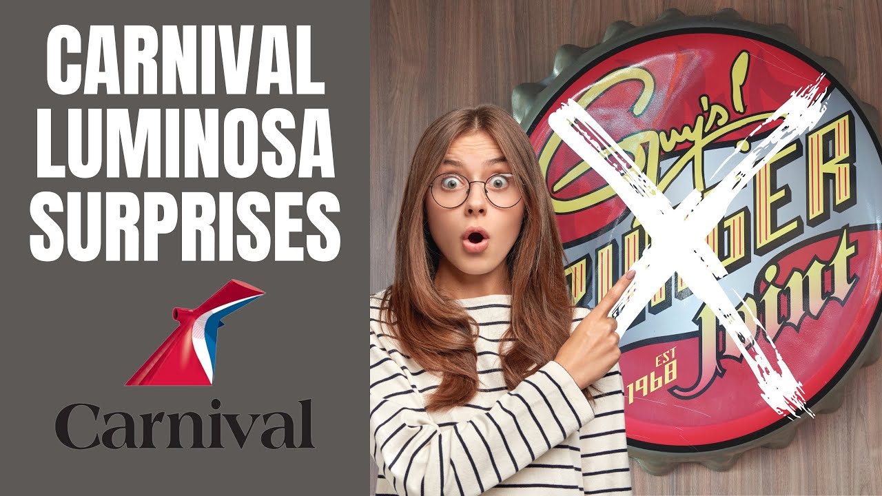 Десять шокирующих сюрпризов Carnival Luminosa