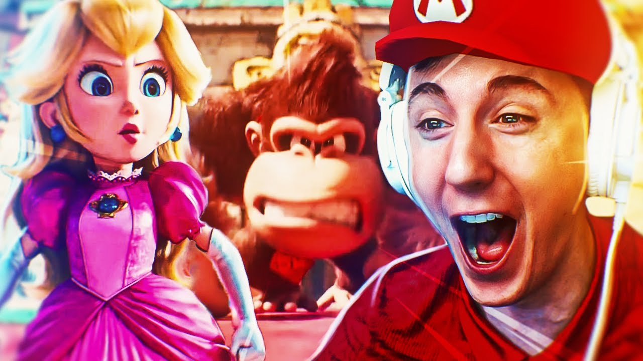 PRINCESS PEACH & DONKEY KONG REVEALED FOR THE SUPER MARIO BROS. MOVIE! (IT'S AMAZING)