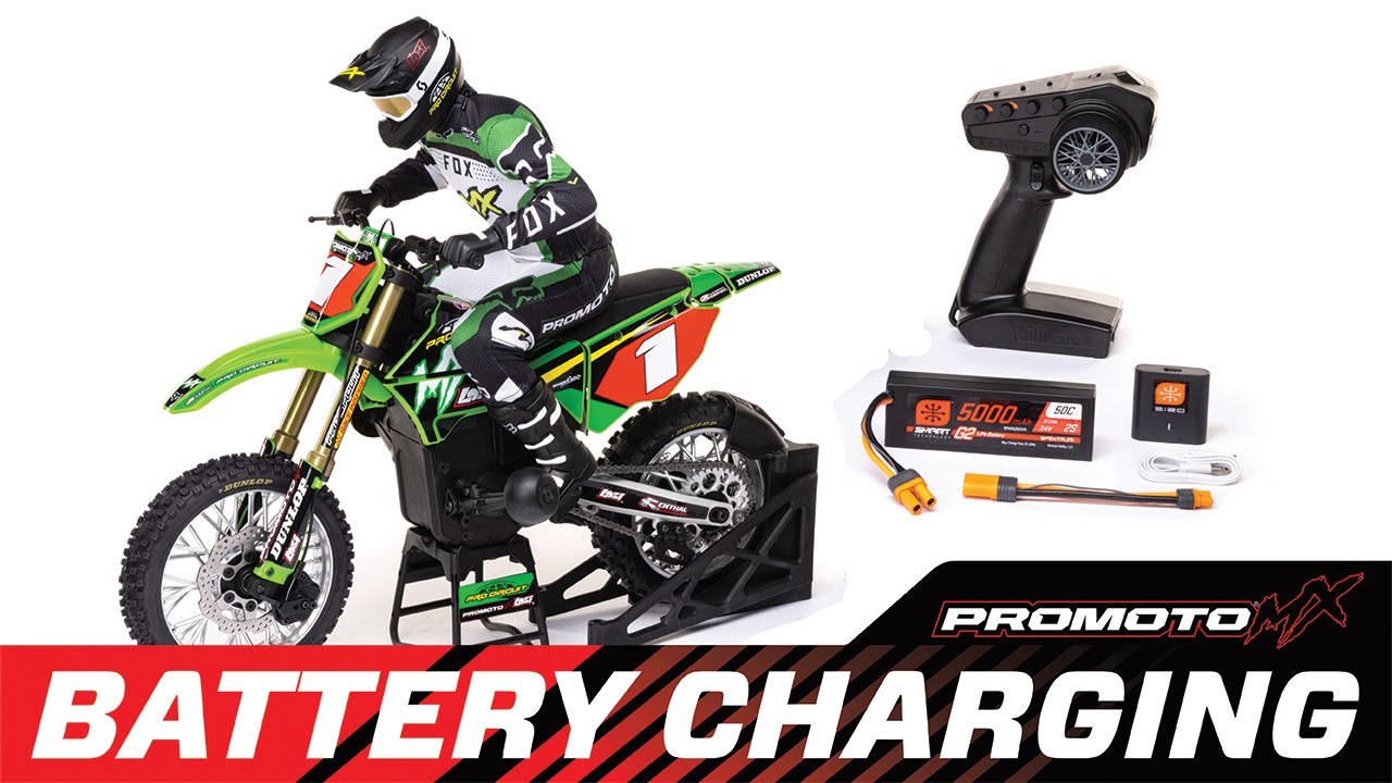 LOS06002 SMART BATTERY CHARGING PROCEDURE - LOSI PROMOTO-MX