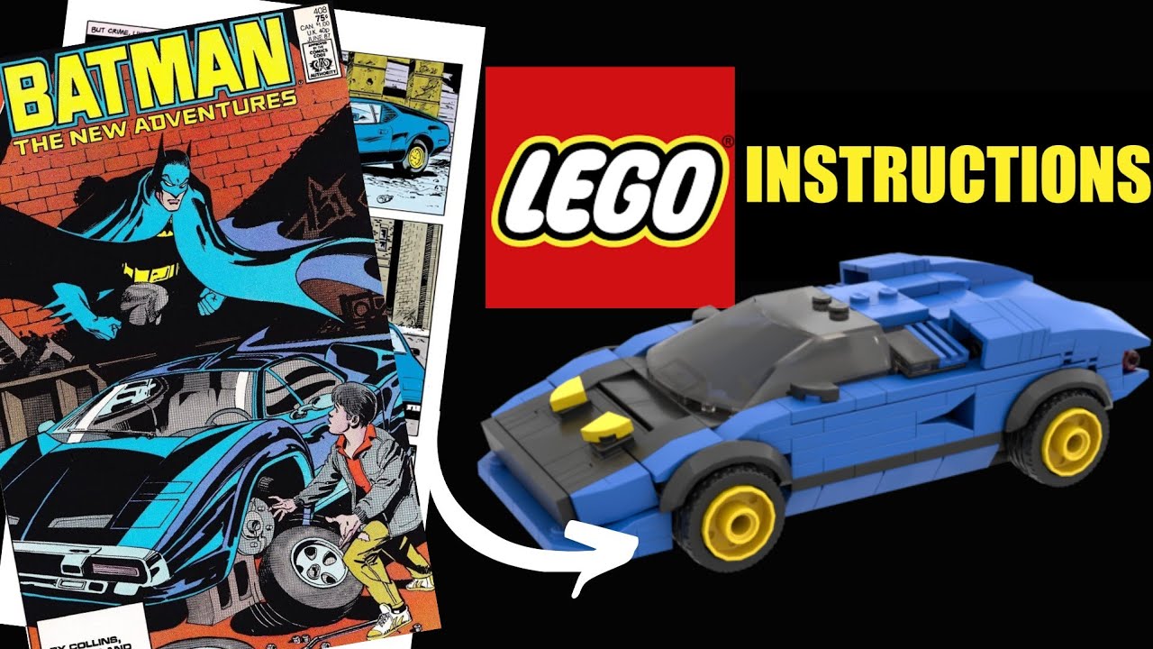 How To Build a Jason Todd Era LEGO Batmobile