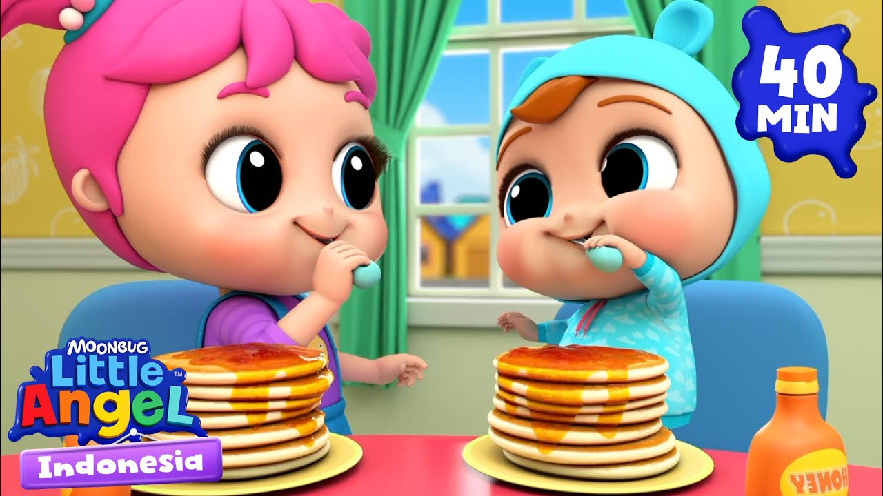 Baby John Sudah Besar | Little Angel | Kartun dan Lagu Anak | Moonbug Kids Indonesia