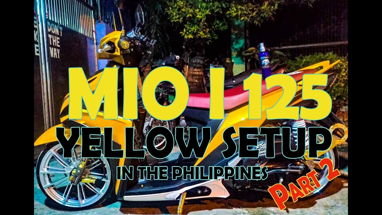 MIO I 125 Yellow 2020 Setup Part 2